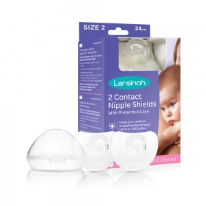 Lansinoh® Contact rinnanibukaitsmed (20mm / 24mm) SUURUS 2